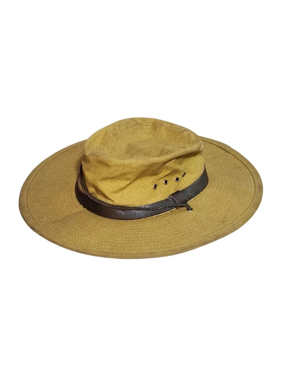 Filson Tin Bush Packer Hat Dark Tan Boonie Safari Outdoor Heritage Hiking